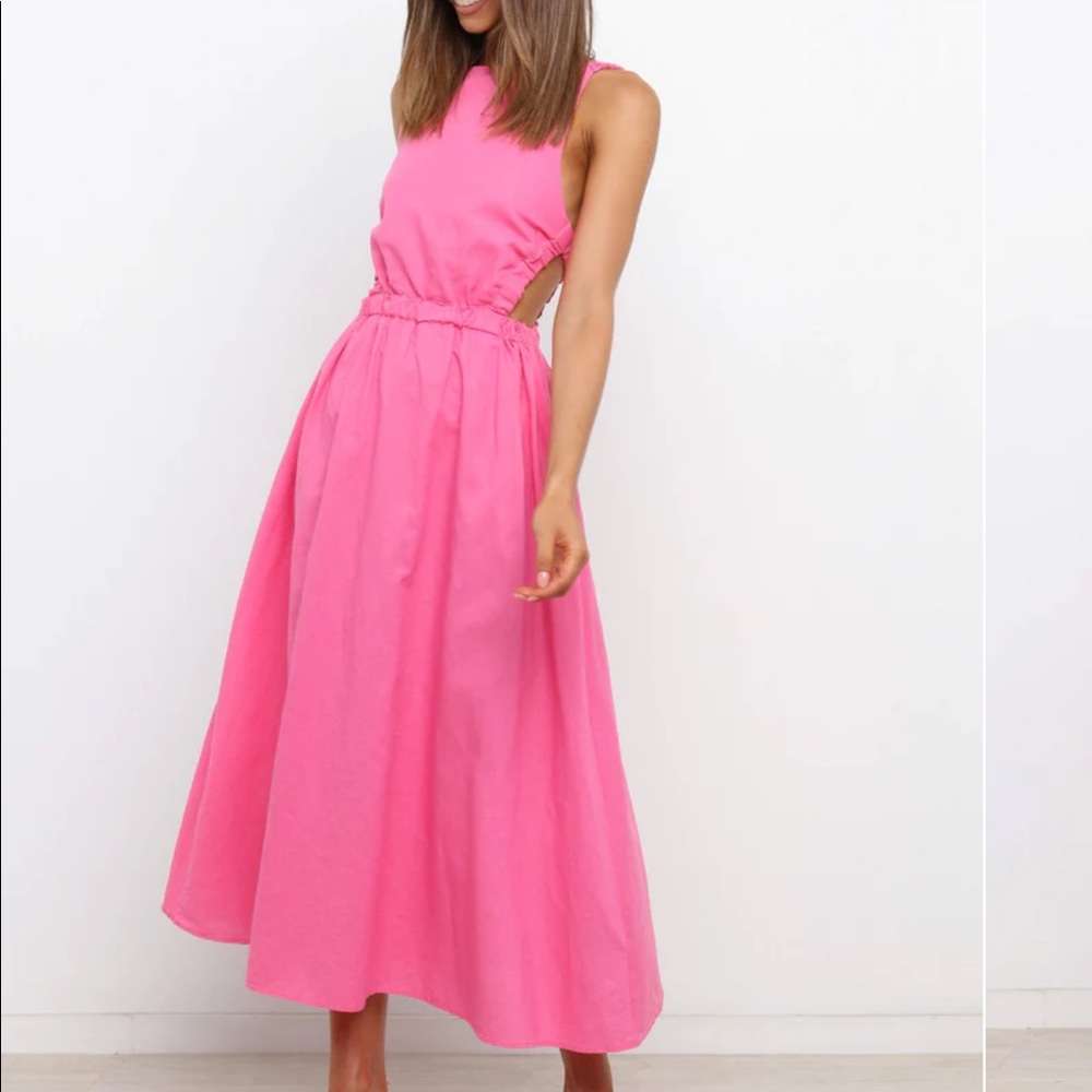 PINK DRESS FROM PETAL AND PUP